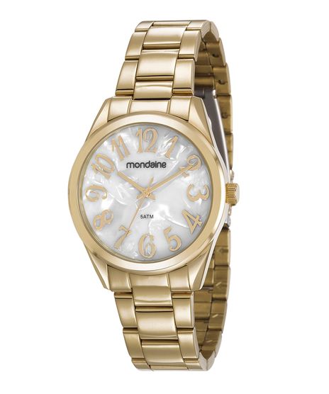 Kit-de-Relogio-Analogico-Mondaine-Feminino---Pulseiras---83432LPMVDE1KC-Dourado-9687066-Dourado_1