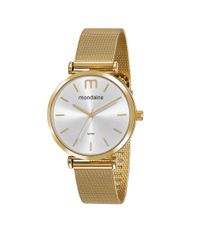 Kit-de-Relogio-Analogico-Mondaine-Feminino---Colar---53780LPMVDE1K-Dourado-9686973-Dourado_1