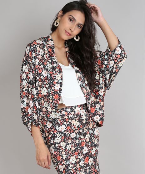 Kimono-Feminino-Amplo-Estampado-Floral-Preto-9646868-Preto_1
