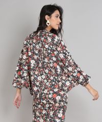 Kimono-Feminino-Amplo-Estampado-Floral-Preto-9646868-Preto_2