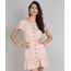 Vestido-Feminino-Curto-Estampado-de-Poa-com-Babado-e-Botoes-Manga-Curta-Rose-9646860-Rose_1