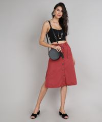 Saia-Feminina-Midi-com-Botoes-e-Fenda-Cobre-9594615-Cobre_3