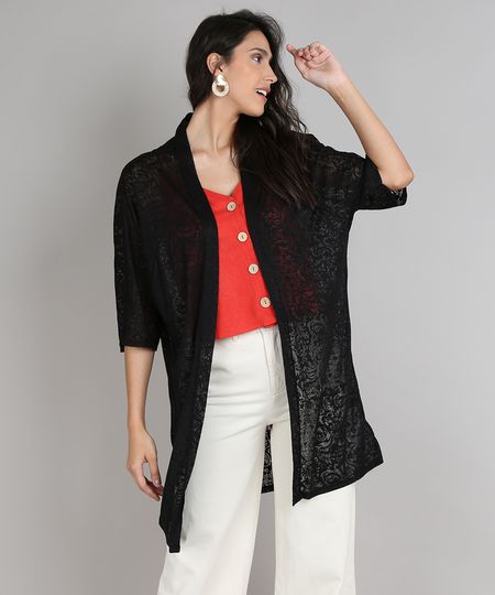 Capa-Feminina-Devore-com-Arabescos-Manga-3-4-Preta-9638542-Preto_1 Capa-Feminina-Devore-com-Arabescos-Manga-3-4-Preta-9638542-Preto_1