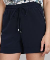 Short-Feminino-Midi-com-Cordao-Barra-Dobrada-Azul-Marinho-9554257-Azul_Marinho_4 Short-Feminino-Midi-com-Cordao-Barra-Dobrada-Azul-Marinho-9554257-Azul_Marinho_4