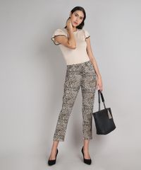 Calca-Feminina-Jogger-Estampada-Animal-Print-com-Cordao--Bege-9544338-Bege_3