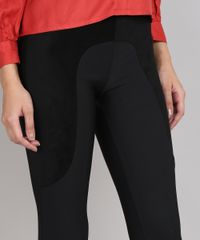 Calca-Legging-Feminina-com-Recorte-em-Suede-Preta-9620216-Preto_4