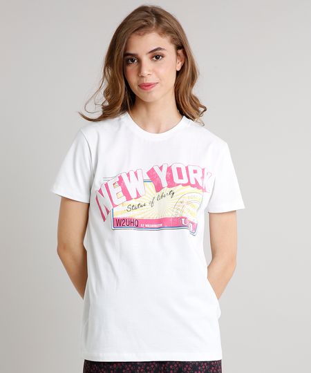 T-Shirt-Feminina-Mindset--New-York--Manga-Curta-Decote-Redondo-Off-White-9711633-Off_White_1 T-Shirt-Feminina-Mindset--New-York--Manga-Curta-Decote-Redondo-Off-White-9711633-Off_White_1