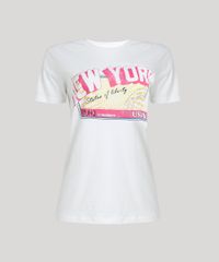 T-Shirt-Feminina-Mindset--New-York--Manga-Curta-Decote-Redondo-Off-White-9711633-Off_White_5