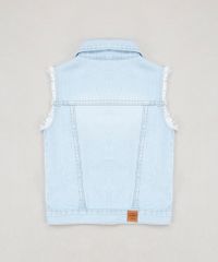 Colete-Jeans-Infantil-com-Rasgos-e-Strass-Azul-Claro-9246825-Azul_Claro_2