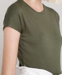 Blusa-Feminina-Basica-Cropped-Manga-Curta-Verde-Militar-9647002-Verde_Militar_4