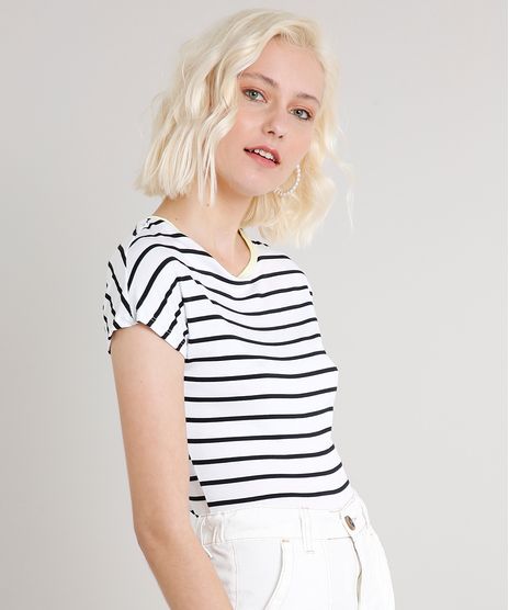 Blusa-Feminina-Basica-Cropped-Listrada-Manga-Curta-Off-White-9647001-Off_White_1