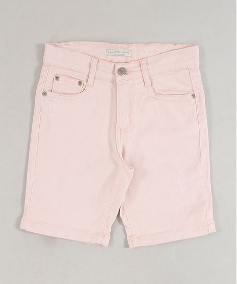 Bermuda-de-Sarja-Infantil-com-Puidos-Rose-9635082-Rose_1