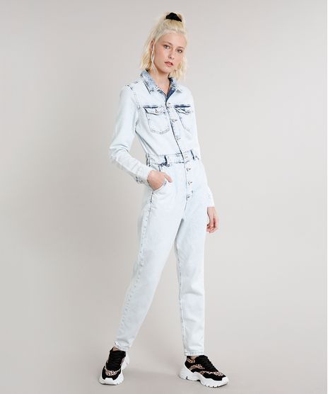 Macacao-Jeans-Feminino-com-Bolsos-Manga-Longa-Azul-Claro-9666372-Azul_Claro_1