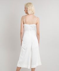 Macacao-Feminino-Pantacourt-com-Linho-e-Faixa-para-Amarrar-Alca-Fina-Off-White-9511573-Off_White_2
