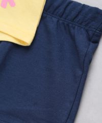 Conjunto-Infantil-Margarida-de-Blusa-Manga-Curta-Amarela---Short-em-Moletom-Azul-Marinho-9540157-Azul_Marinho_4