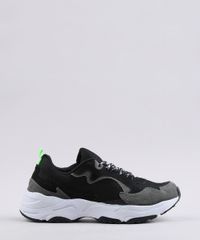 Tenis-Masculino-Oneself-Chunky-Troca-Cadarco-com-Recortes--Preto-9663672-Preto_1