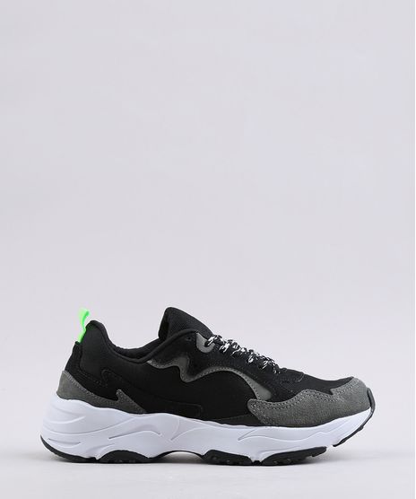 Tenis-Masculino-Oneself-Chunky-Troca-Cadarco-com-Recortes--Preto-9663672-Preto_1