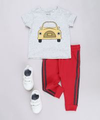 Calca-Infantil-em-Moletom-com-Listras-Laterais-e-Bolso-Vermelha-9618699-Vermelho_3