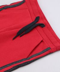 Calca-Infantil-em-Moletom-com-Listras-Laterais-e-Bolso-Vermelha-9618699-Vermelho_5