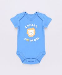 Body-Infantil-Leaozinho--O-rei-da-casa-----Manga-Curta-Azul-9457044-Azul_1