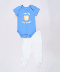 Body-Infantil-Leaozinho--O-rei-da-casa-----Manga-Curta-Azul-9457044-Azul_3
