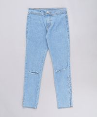 Calca-Jeans-Infantil-com-Rasgos-e-Estrela-Azul-Claro-9558825-Azul_Claro_1