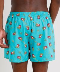 Samba-Cancao-Masculina-Estampada-de-Batata-Frita-Verde-9635379-Verde_2