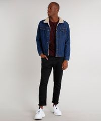 Jaqueta-Jeans-Masculina-Trucker-com-Pelo-Azul-Escuro-9534143-Azul_Escuro_3