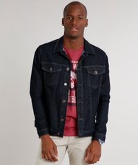 Jaqueta-Jeans-Masculina-com-Bolsos-Azul-Escuro-9610136-Azul_Escuro_1