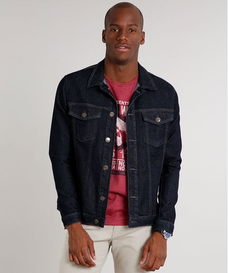 jaqueta jeans c&a masculina