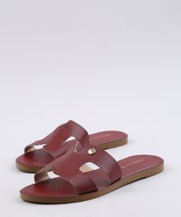 Rasteira-Slide-Feminina-Oneself-com-Recorte--Vinho-9659961-Vinho_2