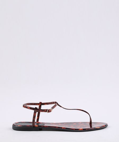 Rasteira-Feminina-Oneself-Tartaruga-em-Verniz--Caramelo-9655688-Caramelo_1