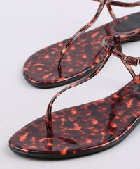 Rasteira-Feminina-Oneself-Tartaruga-em-Verniz--Caramelo-9655688-Caramelo_2