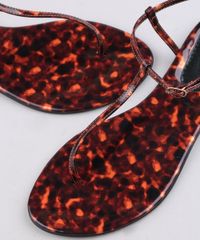 Rasteira-Feminina-Oneself-Tartaruga-em-Verniz--Caramelo-9655688-Caramelo_5