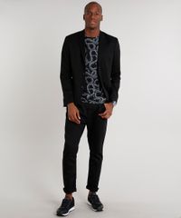 Blazer-Masculino-com-Dois-Botoes-Gola-Tailleur-Preto-9437284-Preto_3