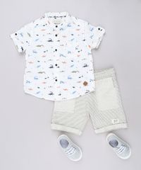 Bermuda-Infantil-Listrada-em-Moletom-com-Bolsos-Bege-Claro-9638548-Bege_Claro_3