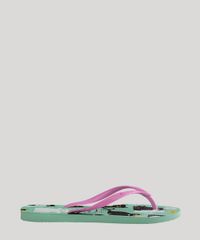 Chinelo-Feminino-Havaianas-Slim-Estampado-de-Gatos-Verde-9666954-Verde_3