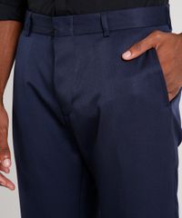 Calca-Social-Masculina-Reta-Alfaiatada-com-Bolsos-Azul-Marinho-9648315-Azul_Marinho_4