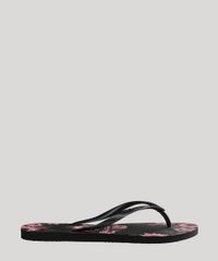 Chinelo-Feminino-Havaianas-Slim-Estampado-Floral-Preto-9666965-Preto_3