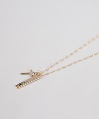 Colar-Feminino-Duplo-Folheado-com-Pingente-de-Cruz-Dourado-9544866-Dourado_3