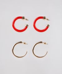 Kit-de-2-Brincos-Femininos-de-Argola-Dourado-9505664-Dourado_1