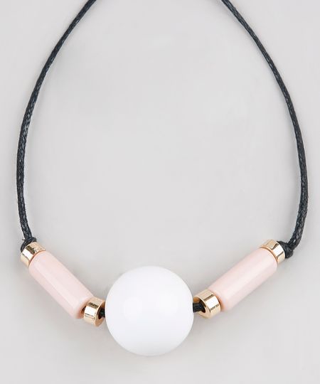 Pulseira-Feminina-com-Aviamentos--Preta-9545806-Preto_1