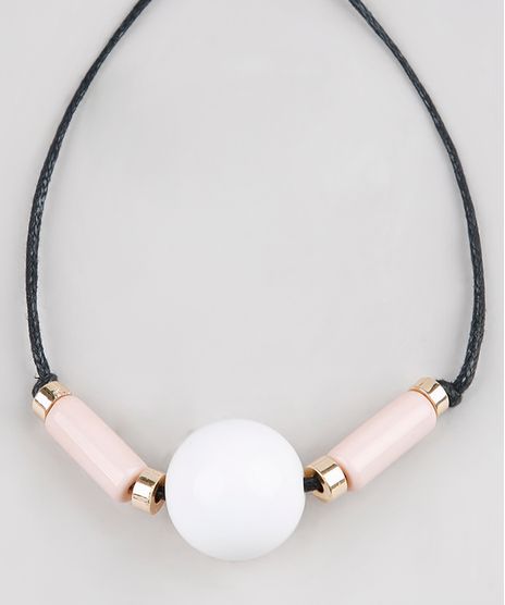 Pulseira-Feminina-com-Aviamentos--Preta-9545806-Preto_1