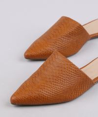 Mule-Feminino-Via-Uno-Bico-Fino-Texturizado-Caramelo-9647673-Caramelo_2