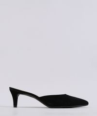 Mule-Feminino-Via-Uno-Bico-Fino-Salto-Baixo-em-Veludo-Preto-9661670-Preto_1