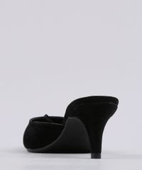 Mule-Feminino-Via-Uno-Bico-Fino-Salto-Baixo-em-Veludo-Preto-9661670-Preto_3