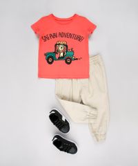 Calca-de-Sarja-Infantil-Jogger-com-Bolsos-Bege-9632470-Bege_3