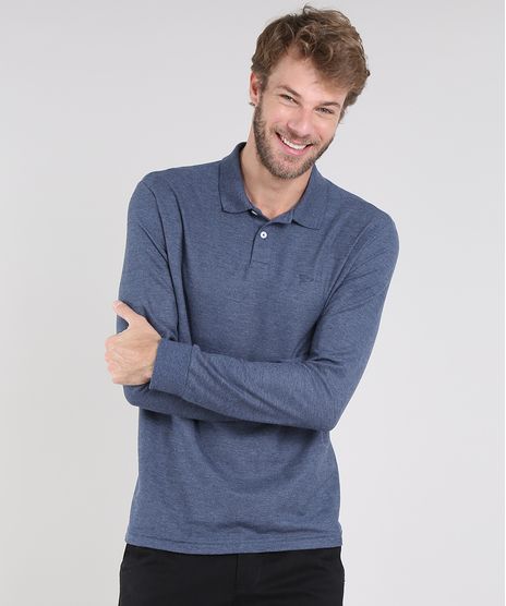 Polo-Masculina-Basica-em-Piquet-Manga-Longa-Azul-Escuro-1-9545037-Azul_Escuro_1_1