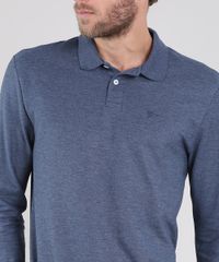 Polo-Masculina-Basica-em-Piquet-Manga-Longa-Azul-Escuro-1-9545037-Azul_Escuro_1_4