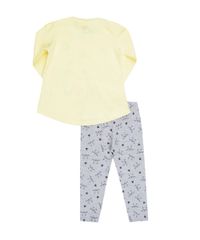 Conjunto-de-Blusa-Amarela---Calca-Legging-Estampada-Cinza-Mescla-8557021-Cinza_Mescla_2